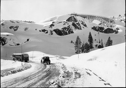 Winter at Donner Summit, California, circa early 1940s