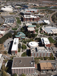 Aerial view of north campus, 2009