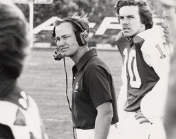 Chris Ault and Kevin Wheeler, University of Nevada, 1978