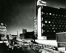 View of Early Las Vegas Casinos