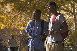 Students on campus, 2004