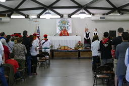 Basque mass, center view