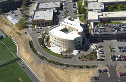 Aerial view of the medical complex, 2003