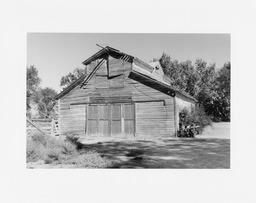 Timber-frame barn, Arias Family Ranch, Lovelock