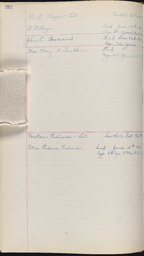 Cemetery Record, page 262