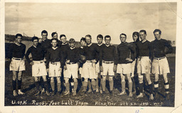 Rugby team, University of Nevada, 1910