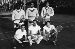 Men's tennis team, University of Nevada, 1949