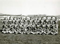 Football team, University of Nevada, 1954