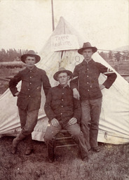 Members of First Battalion Infantry Nevada Volunteers