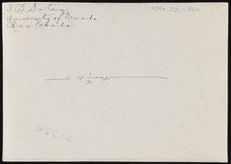 Southern face of Mount Rose, copy 4, verso