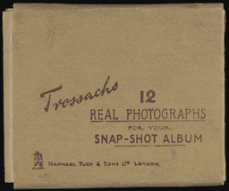 Photo album case: Trossachs 12 Real Photographs for your Snap-shot Album