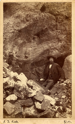 Miners posed underground