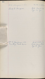 Cemetery Record, page 260