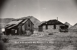 Old residence at Rhyolite, Nevada