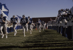 Football players, University of Nevada, circa 1980