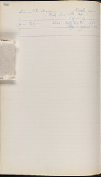 Cemetery Record, page 280