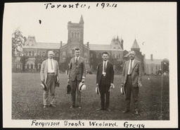 Fergusson, Brooks, Woolard, and Gregg in Toronto