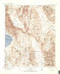 California-Nevada Ballarat Quadrangle