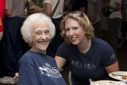 Football fans, Alumni-Emeriti Tailgate UNR vs. Northwestern State, Legacy Hall, 2012