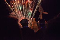 Homecoming bonfire, 2011