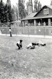 Children playing in Stewart, Nevada