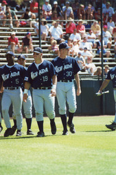 Chris Nickerson, Joey Herrera, Tony Cappuccilli, and Chad Qualls, University of Nevada, 2000
