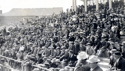 Mackay Athletic Field, Bleachers, ca. 1911