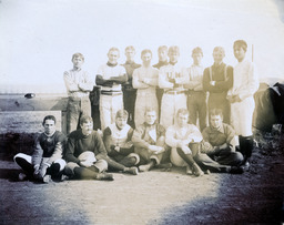Football team, University of Nevada, circa 1898