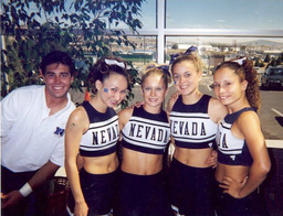 Cheerleaders, University of Nevada, circa late 1990s