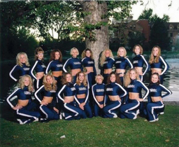 Dance Team, University of Nevada, 1999