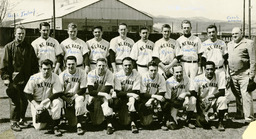 Varsity baseball team, University of Nevada, 1954
