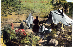 The Home of the Piute, at Rox, Nevada, Salt Lake Route