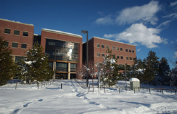 Winter on campus, William J. Raggio Education Building, 2008