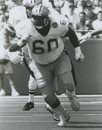 Derek Kennard, New Orleans Saints, circa 1992