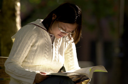 Student  on campus, 2003