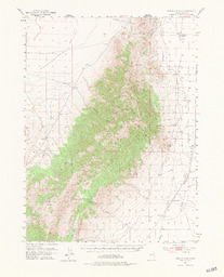 Spruce Mtn 4. Quadrangle Nevada-Elko Co. 15 Minute Series (Topographic)