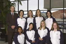 Women's tennis team, University of Nevada, 2004
