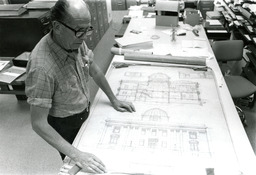 Noble H. Getchell Library Special Collections, DeLongchamps Architectural drawings, 1979