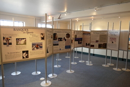 Information panels on Basque culture