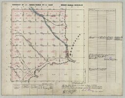 Township No. 14 North, Range No. 48 East, Mount Diablo Meridian