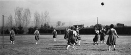 Women's Physical Education Class, Mackay Athletic Field, 1920