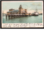 Postcard to Leland J. Sparks from Marion