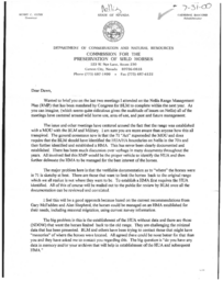 Commission Letter to Wild Horse Organized Assistance (WHOA!), resource management plan meeting, Nellis Range
