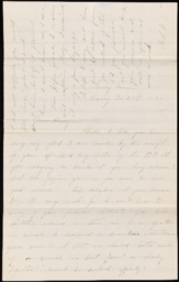 Letter from Nellie Verrill to Henry R. Mighels, December 24, 1865