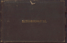 Wheeler Survey field notebook no. 84: meteorological records 