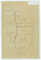 Map viewing management units, pasture, Nellis Range