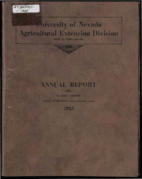 Annual Report for Washoe County