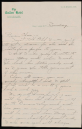 Letter to Charles M. Sparks from B. G. McBride, 1
