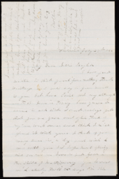 Letter from Mollie to Nellie Verrill, July 29, 1866 