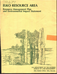 ERA resource management plan and environmental impact statement